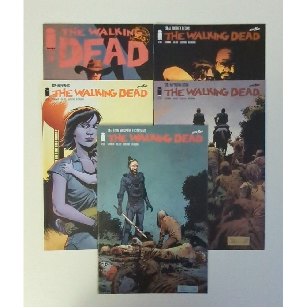 Lot Of 5 2014 Image The Walking Dead Comics #126 & 131-134 VF/NM